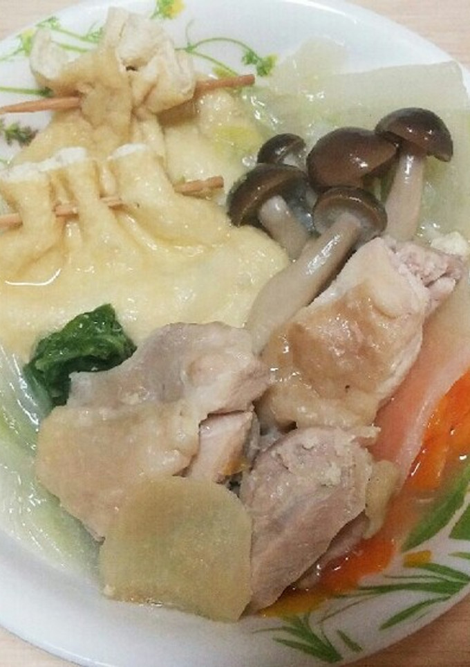 手軽で簡単✧我が家の参鶏湯風鍋-レシピのメイン写真