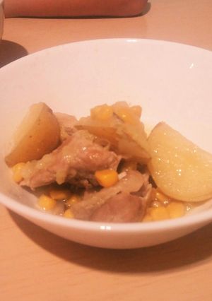 たっぷり野菜と冷凍鶏モモの煮込み-レシピのメイン写真