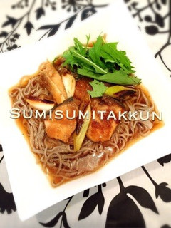ブリ蕎麦☆柚子胡椒レモン風味♪-レシピのメイン写真