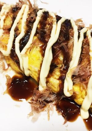 簡単あと一品！ベーコンでとん平焼き☆-レシピのメイン写真