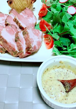 ハニーマスタードソース-レシピのメイン写真