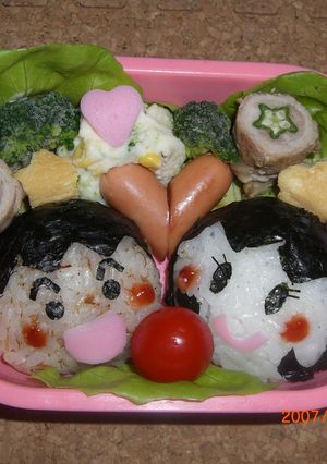 お姫さま＆王子さま弁当♪キャラ弁-レシピのメイン写真
