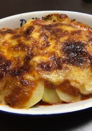 簡単！じゃがいものミートソースグラタン-レシピのメイン写真