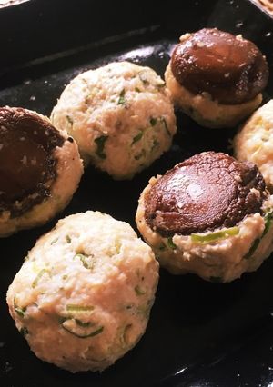 レンジでチンの椎茸の肉詰め-レシピのメイン写真