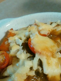 らっきょう×カレー×チーズ-レシピのメイン写真