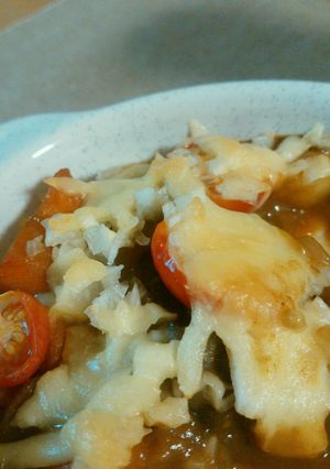 らっきょう×カレー×チーズ-レシピのメイン写真