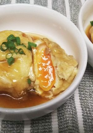 トロリチーズ入り巾着煮卵-レシピのメイン写真