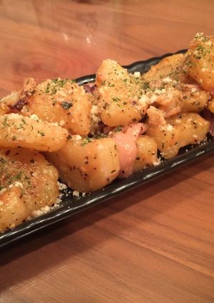 ♫簡単おつまみ♫長芋の塩辛ポテト-レシピのメイン写真