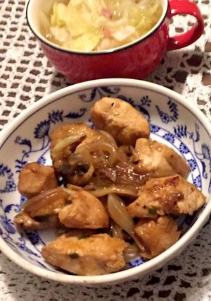鶏胸肉ときのこのオイスターソース炒め-レシピのメイン写真