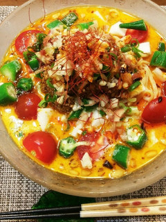 サッパリ濃厚!豆乳で作る冷やし担々麺♪-レシピのメイン写真