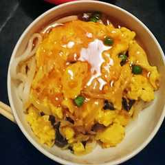かに玉うどん-レシピのメイン写真