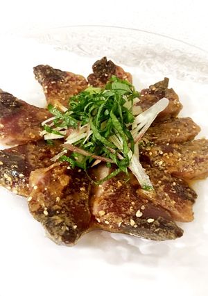 カツオのゴマ和え-レシピのメイン写真