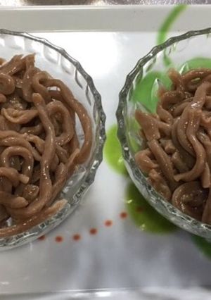 甘系☆手打ちチョコレートうどん-レシピのメイン写真