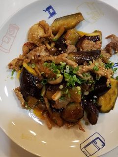 豚バラ茄子炒め-レシピのメイン写真