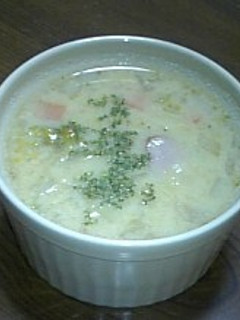HOTする!?豆乳スープ-レシピのメイン写真