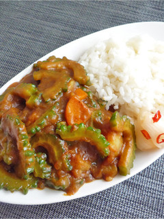 ゴーヤカレー-レシピのメイン写真
