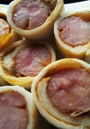 ウインナーカレーのクルクル食パン-レシピのメイン写真