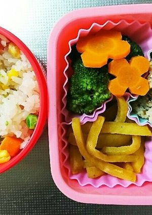 一歳九ヶ月★保育園弁当-レシピのメイン写真