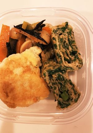 夏野菜活用☆モロヘイヤの玉子焼き-レシピのメイン写真