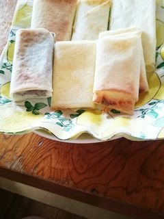 子どもと作れる❗ デザート春巻-レシピのメイン写真