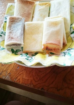 子どもと作れる❗ デザート春巻-レシピのメイン写真