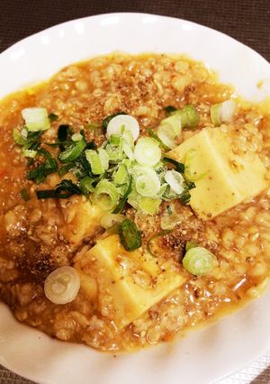 オートミールと高野豆腐のピリ辛中華粥-レシピのメイン写真