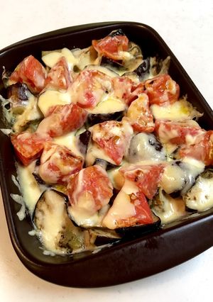 なすとトマトのサワークリームチーズグリル-レシピのメイン写真
