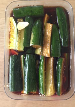 カンタン！酸っぱしょっぱキュウリ！-レシピのメイン写真