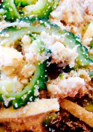 豆腐とたらこの簡単ゴーヤチャンプルー♪-レシピのメイン写真
