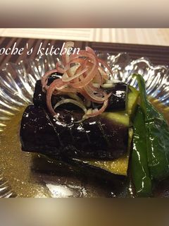 茄子の揚げ浸し・カレー風味-レシピのメイン写真