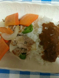 簡単焼き肉カレー-レシピのメイン写真