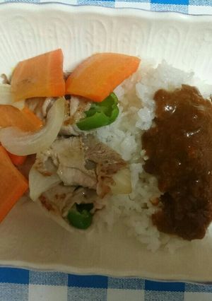 簡単焼き肉カレー-レシピのメイン写真