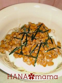 簡単♡冷しとろろ納豆蕎麦-レシピのメイン写真