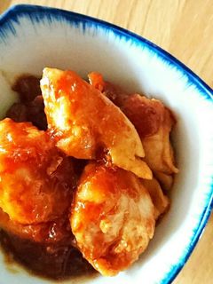 ささみの梅照り焼き-レシピのメイン写真