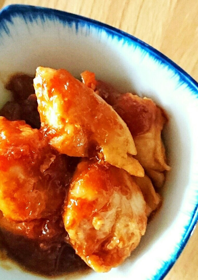 ささみの梅照り焼き-レシピのメイン写真