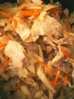まぐろ炊き込みご飯-レシピのメイン写真