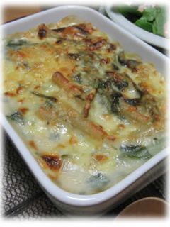 牡蠣とほうれん草のグラタン-レシピのメイン写真