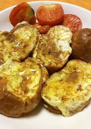 フランスパンでフレンチトースト-レシピのメイン写真