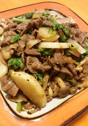 牛肉と野菜の豆板醤×豆豉醬炒め-レシピのメイン写真