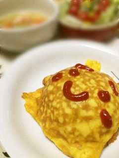 簡単!チーズinオムライス-レシピのメイン写真