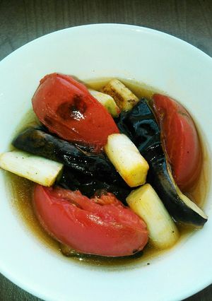 ナスとトマトの煮びたし-レシピのメイン写真