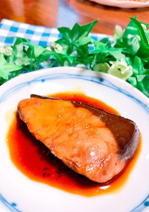 染み♡照り♡基本のブリの煮付け-レシピのメイン写真