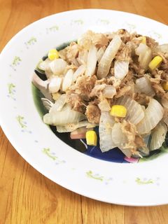 5分で簡単!ツナ、玉ねぎ炒め♡-レシピのメイン写真