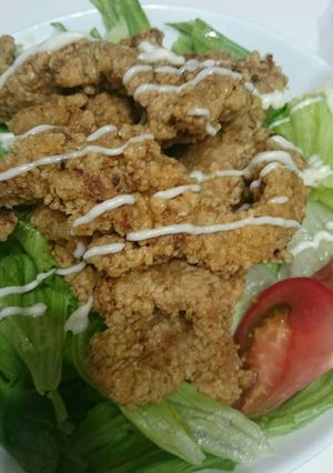 マグロの竜田揚げ♪-レシピのメイン写真