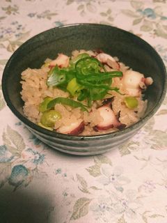 簡単 炊飯器でタコ飯-レシピのメイン写真