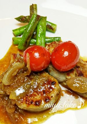 柔らか〜ヘルシ〜♡豚ヒレ肉のステーキ♪-レシピのメイン写真