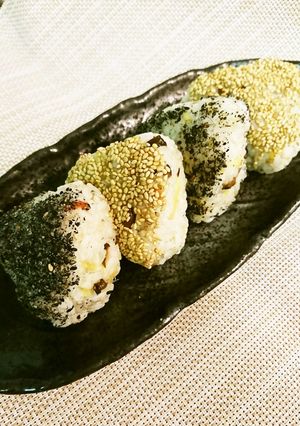 生姜としらすのおにぎり♪-レシピのメイン写真