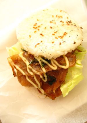 焼肉ライスバーガー-レシピのメイン写真