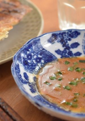 ごはんがすすむ！簡単★胡麻味噌 餃子ダレ-レシピのメイン写真