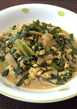 簡単!にらと卵の生姜焼き!(^^)!-レシピのメイン写真